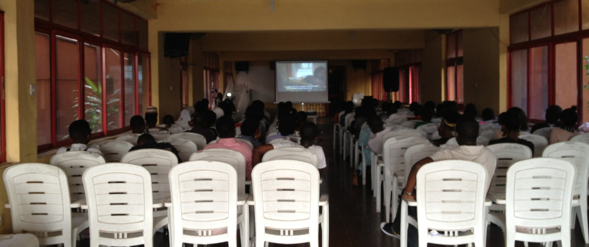 A screening of Shuga, a series produced by MTV International, and evaluated by La Ferrara and coauthors.