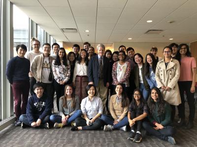 IDE '18 after the annual IDE class with Prof Robert Shiller