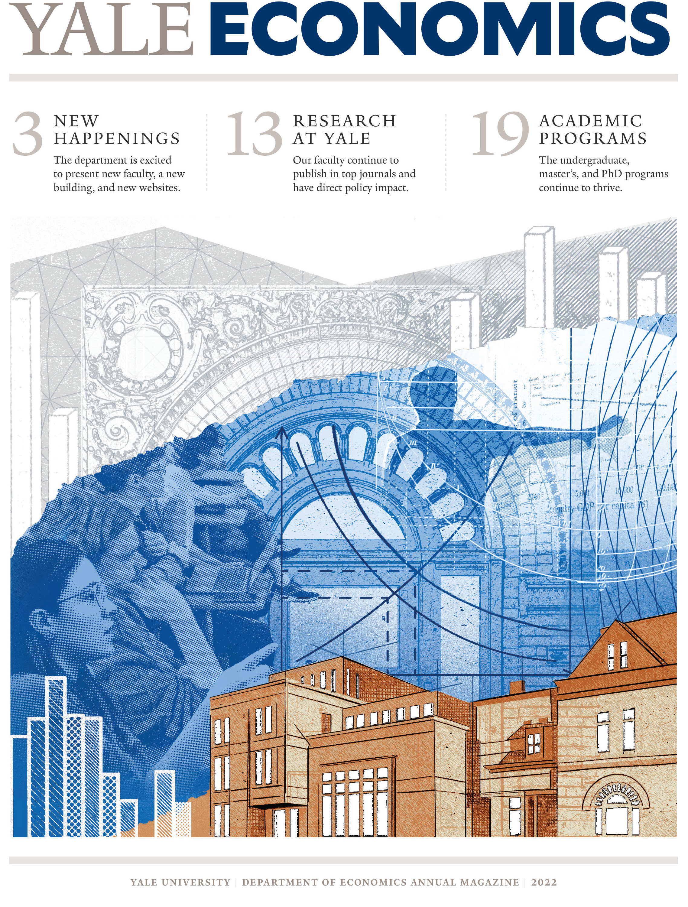 Yale Economics 2022 magazine cover