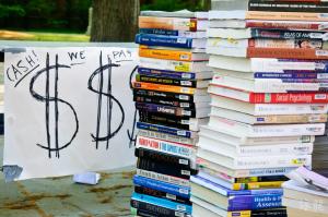 stack of books