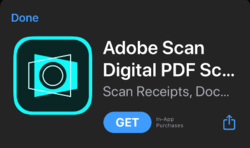 Adobe Scan App