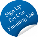 Sign-up for our email list sticker