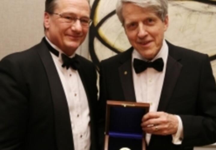 National Institute of Social Sciences Honors Shiller photo