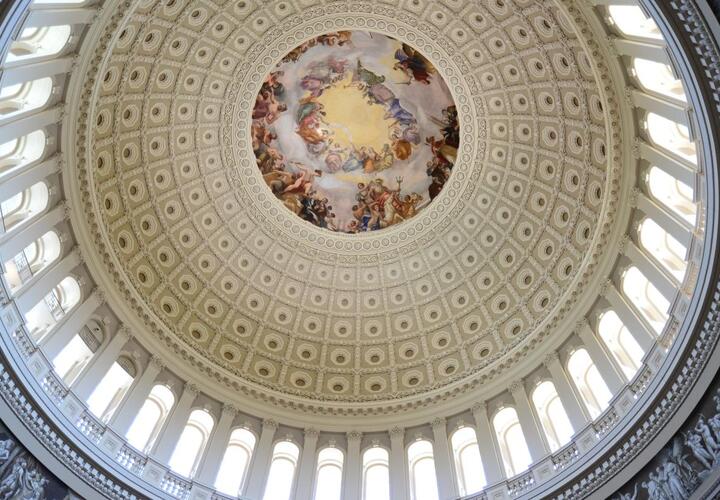 Inside dome