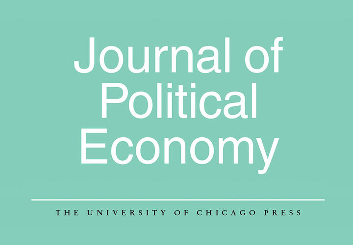 Journal of Political Economy Logo