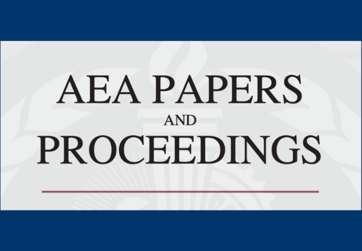 AEA Papers and Proceedings
